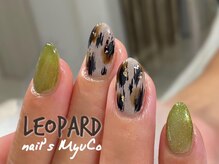 ネイルズミューコ(nail's MyuCo)/レオパードネイル