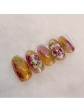 グロッシィネイル(gro:ci nail)/ダイヤモ新¥12500/再¥13000 131