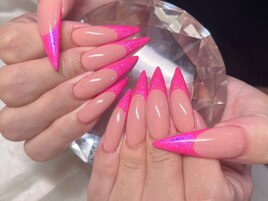 フレンチ☆ミラー☆長さ出し