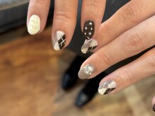 ラピス(Lapis)/アーガイルネイル/バレンタイン