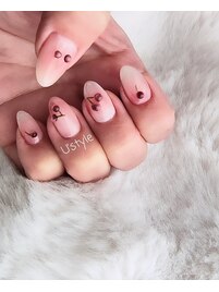 さくらんぼネイル