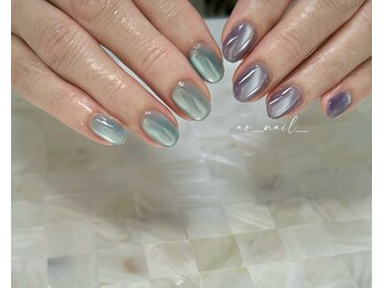 アオネイル(青桜 ao_nail_)/《人気No.1》マグネットネイル