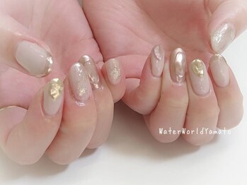 ウォーターワールド 大和店(WATER WORLD)の写真/【丁寧なスピード仕上げも自信あり】60分アートし放題のWATER WORLDだからできるスピード&上品仕上がり♪