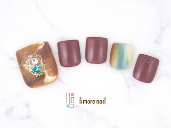リモアネイル(limore nail)/【フット】べっこう☆