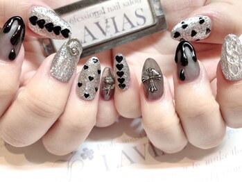 プロフェッショナル ネイルサロン ラヴィアス(LAVIAS)/【スカルプ】6本アートし放題