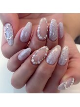 グラマラス アンジェアイ 荻窪店(glamourous ange eye)/ガーリーネイル