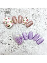 タネモト(Tanemoto)/10月フットネイル￥9900