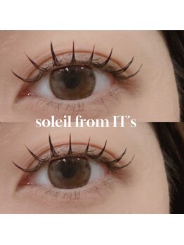 ソレイユ フロム イッツ(soleil from IT's)/フラットラッシュ LEDエクステ