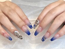 モカ 心斎橋(moca by Lee)/ブルーネイル