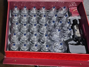 鍼灸整体院アレンジ/カッピング（吸玉）