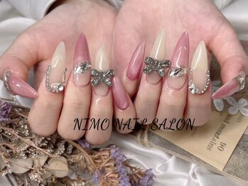 ニモ(NIMO)の写真/リボンや蝶々などトレンドパーツの種類豊富★毎回フィルインオフ無料[池袋/韓国/パラジェル/持ち込み]