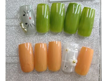 ネイルサロン ジェイ(Nail Salon J)の写真/《ワンカラーorグラデーション》シンプルデザインから華やかなトレンドデザインまで豊富にご用意◎