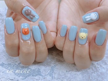 インミニネイルサロン 上野御徒町(INMENE)/3Dプラスで可愛いキャラクター