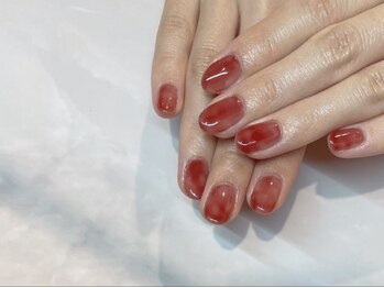 オーク 戸塚(OAK)/秋色塗り掛けネイル