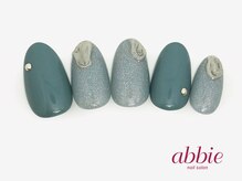 ネイルサロン アビー 宮益坂店(abbie)/くすみニュアンス　￥10054