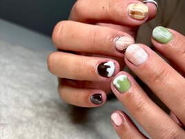 バレンタインネイル/チョコ