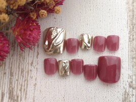 FOOTニュアンスネイル ￥6800