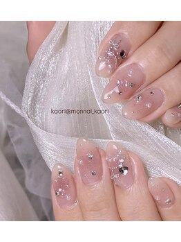 リアンド(Li&)/キラキラチークネイル