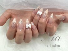 ニア ネイルサロン 大阪駅前第2ビル(Nia)/ベージュデザイン