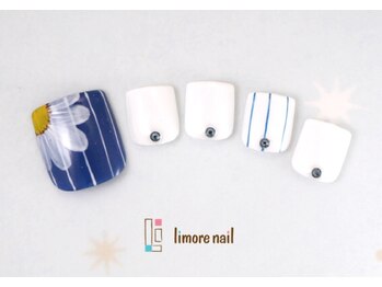 リモアネイル(limore nail)/【フット】フラワー☆