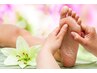 【リピート】足裏ツボ【足湯付】60分+整体30分+ヘッド10分 100分　￥5980