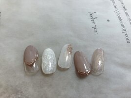 11月定額B シンプル大人ネイル