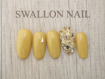 スワロンネイル(SWALLON NAIL)/１１・１２月定額ネイル