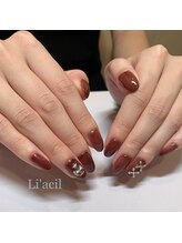 リアシー(li'acil)/赤みブラウン