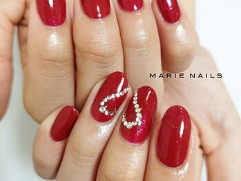 マリーネイルズ 横浜店(MARIE NAILS)/定額 ¥8,800 ハート1 1215d