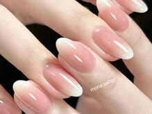 モナサロン(Mona salon)/グラデーション パラジェル 乳白