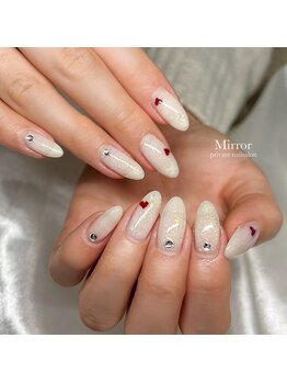 バレンタインネイル♪