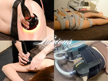 ラシェス(luscious)の写真/【気になる箇所に徹底アタック☆】地域最大クラスの美容機器導入サロン！憧れの美BODYが手に入る♪