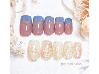 ピピ(pipi)/【定額ネイル】16種類/色変更◎