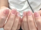 じゅわっとチークネイル