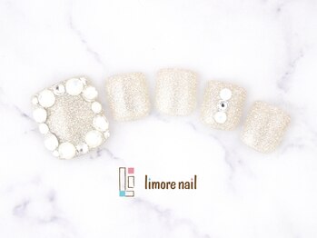 リモアネイル(limore nail)/【フット】ビジュー☆