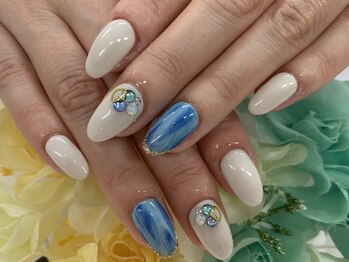 ディーネイル 天王寺(D-nail)/(松崎)夏ネイル