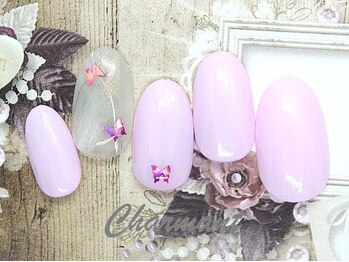 シャルマン(Charmant)/バタフライ×ピンク