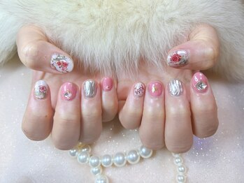 ヘブン ネイル 鶯谷(HEAVEN Nail)/バラデザイン