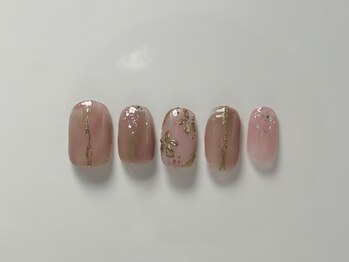 ユノ フィオーレ(Juno fiore)/フラワーミラーネイル