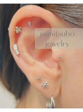 レクラ(L‘ECLAT)/耳つぼジュエリー★両耳12個まで