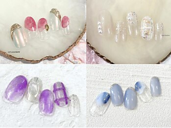 ルナ レインボー(Luna Rainbow)の写真/【4週間以内再来"付替えオフ無料"】カラーは200色以上ご用意☆絶妙な色の違いやニュアンスを楽しんで♪