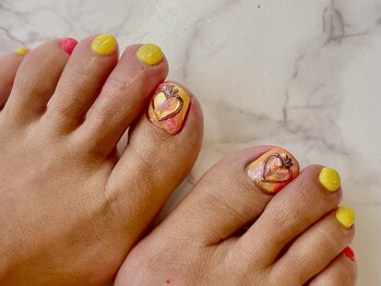 お任せフットネイル