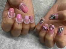 アンネ 伊丹店(ANNE)/ピンクネイル