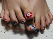 フットネイル◯。