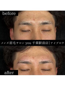 ユー 千葉駅前店(you)/メンズ眉毛/メンズ眉/千葉駅