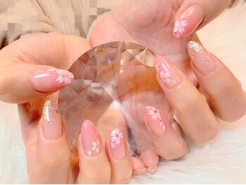 ハンズ ティーン(Hands Teen)の写真/☆マグネットnailの種類が豊富☆入学式・ブライダル・推し活など華やかに♪持込みデザインもご相談◎
