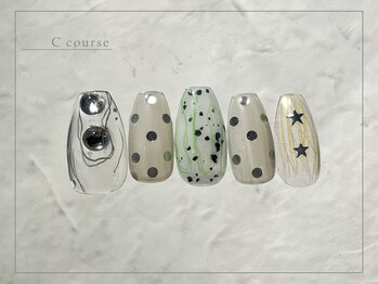 クレオ 名古屋駅店(Cleo)/【パラジェル】モードネイル