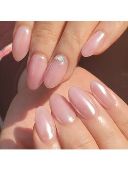 マムネイル 原宿本店(MOM NAIL)の写真/定額で叶う♪カラー豊富☆ちゅるんと感がたまらない！パラジェルで清潔感◎の指先に！