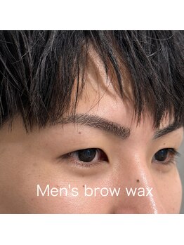 リッチアイブロウサロンエビス(Rich Eyebrow Salon EBISU)の写真/仕上がりが大好評★【メンズ眉毛ワックス】左右対称のオシャレな眉毛！リピーター様は更にお得◎