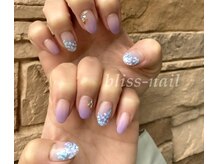 ブリスネイル(bliss-nail)/紫陽花ネイル